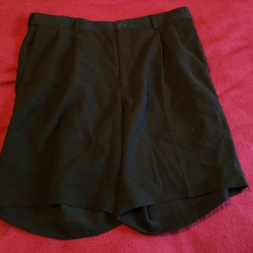 Black dress shorts